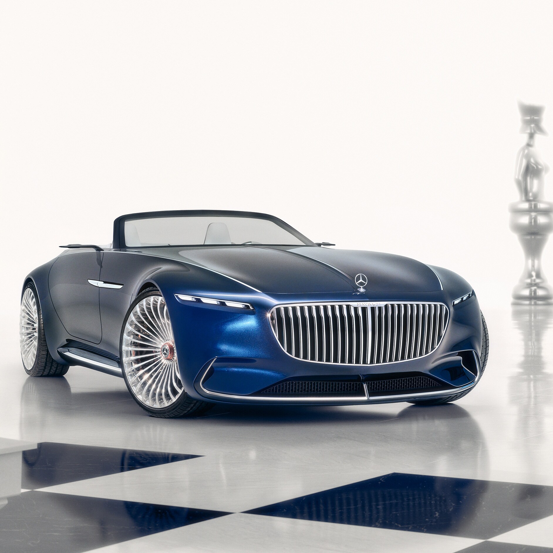 Vision 6 Cabriolet และ Coupé | เครื่องหมายการค้า | Mercedes-Maybach รถยนต์ Vision 6 Cabriolet และรถยนต์ Coupé
